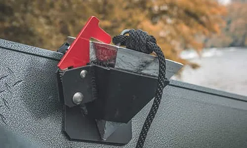 rod storage for boat
