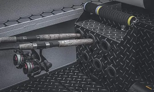 rod storage for boat